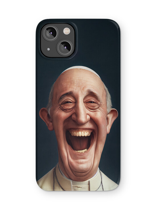 Happy Pope iPhone Case