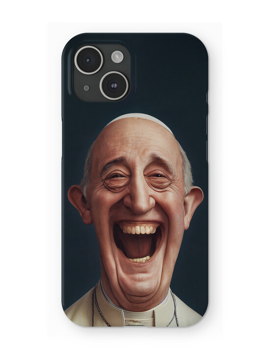 Happy Pope iPhone Case
