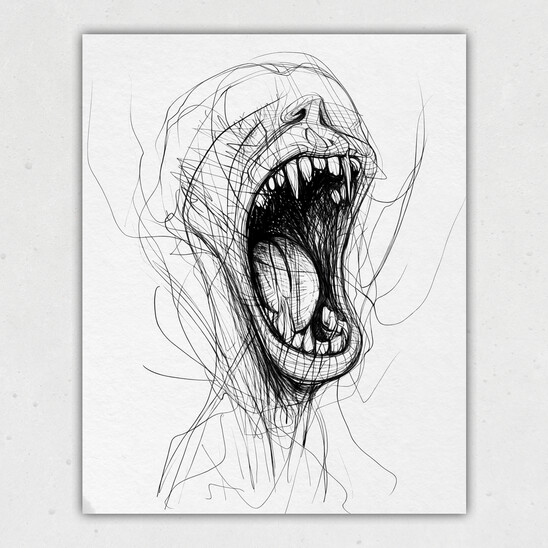 Scream 05 Print