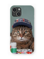 Cats in Hats: Doctor Pill (Justin) iPhone Case