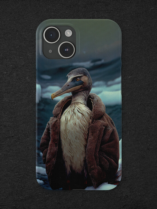 Chilling Albatross iPhone Case