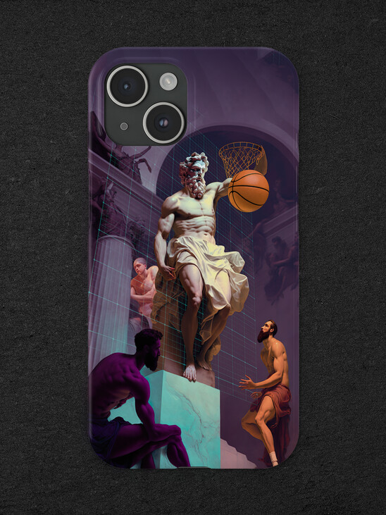 Basketball Deity iPhone Case