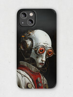 Woodytron Neurobot iPhone Case