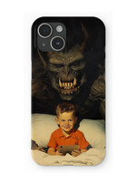 Bedtime Stories: Swipe Down iPhone Case