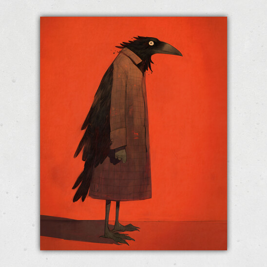 Peculiar Raven Print