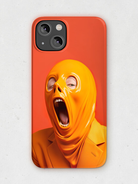 Monday Scream iPhone Case