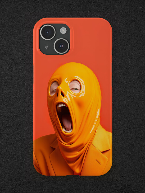 Monday Scream iPhone Case