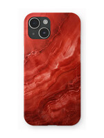Red Marble Sasso Rosso iPhone Case