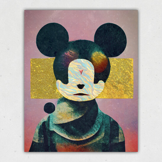 Glitched Mickey | Gosh! Print