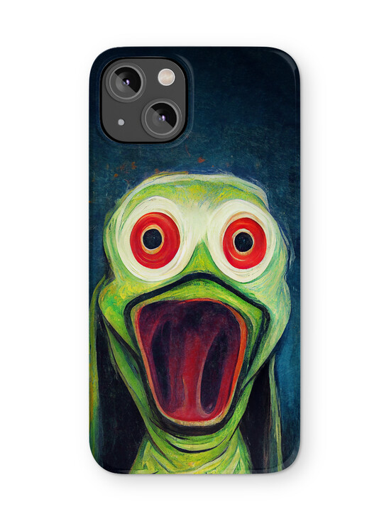 Kermit the Frog's Nightmare iPhone Case