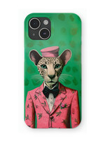 Trendy Pink Leopard iPhone Case