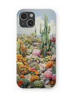 Desert Cactus Garden iPhone Case