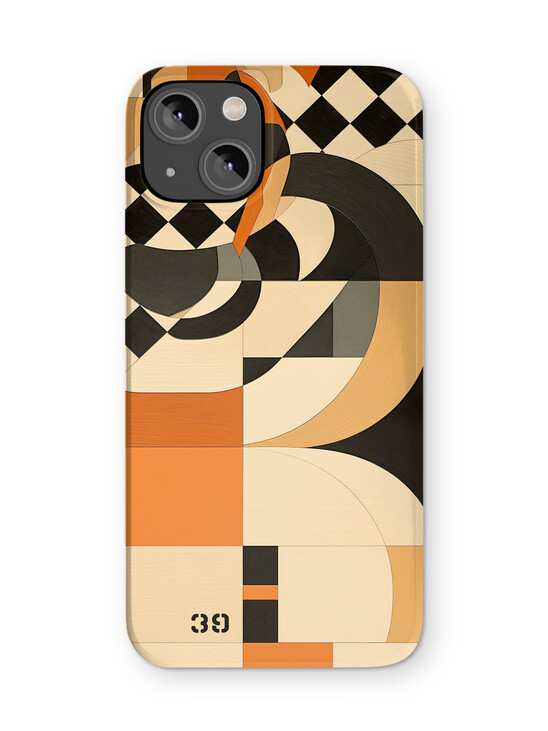 Check Pattern 39: Vintage Racing iPhone Case
