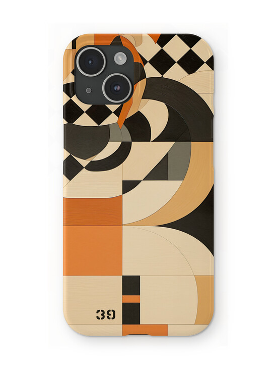Check Pattern 39: Vintage Racing iPhone Case