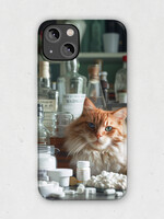 Cats & Pills: Doctor Pill (Garfunkel) iPhone Case