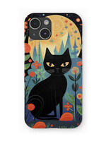Black Cat Magic iPhone Case