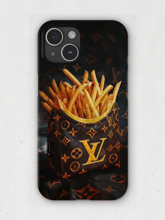 Louis Vuitton Gourmet Porte Frites iPhone Case