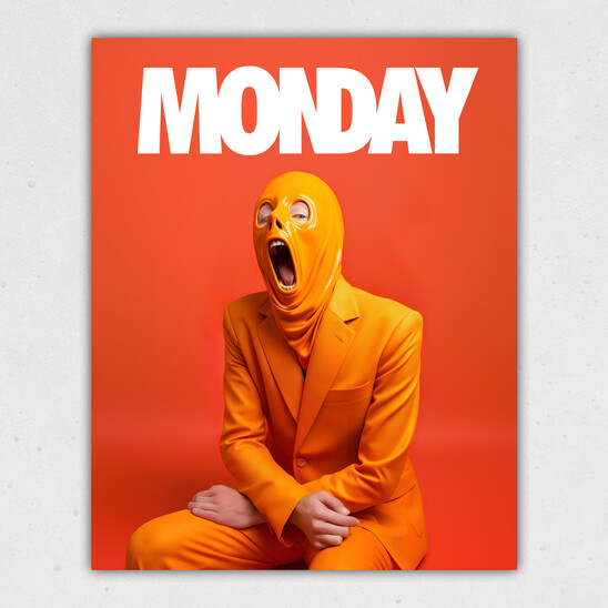 A Case of the Mondays Print